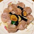 koki16's cooksnap of when they made 男のおつまみ☆ズッキーニの豚バラ巻き.