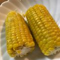 春巻きママ's cooksnap of when they made 超〜簡単！皮付きレンチンとうもろこし.