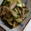 りんばたまま's cooksnap of when they made 超簡単！ナスきゅうりミョウガのポン酢和え.