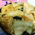 ユーロン's cooksnap of when they made 簡単☆餃子ラーメン.