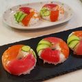 tsumusio's cooksnap of when they made キュートなスシド☆簡単！寿司ドーナツ.