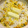 わたさな2016's cooksnap of when they made 芯も一緒に♪とうもろこしご飯.