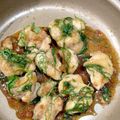 クックU0RHWT☆'s cooksnap of when they made ポンの鶏肉の梅ポン酢炒め.