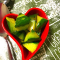 夕飯は６時です's cooksnap of when they made きゅうりのちょい辛漬け.
