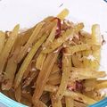 ソネチコ's cooksnap of when they made ちょっと自慢のフキ炒め ～♪.
