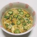 もぐ・ω・くま's cooksnap of when they made オクラと卵のとろふわｽｰﾌﾟ♥️.