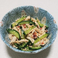 もぐ・ω・くま's cooksnap of when they made 【簡単】鶏ささみの梅きゅうり和え.