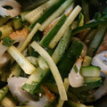 かめのたろう's cooksnap of when they made きゅうりとちくわの大葉和え.