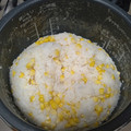じゅんた☆'s cooksnap of when they made とうもろこしの芯を使ったご飯.