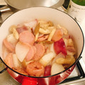 COOK_NOR's cooksnap of when they made 鯛のアクアパッツァ風夏野菜ソース.