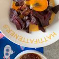 クック7M61NW☆'s cooksnap of when they made おうち居酒屋♡食べて納得、鯨ユッケ.