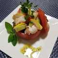 辰夫女子's cooksnap of when they made エビとアボカドのトマトカップサラダ.