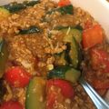ちと子's cooksnap of when they made 麻婆ズッキーニ.