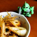 haruku221's cooksnap of when they made すぐ出来る！甘辛ゴボウ竹輪炒め！.