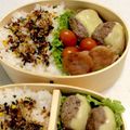 tugutugu's cooksnap of when they made ウチのアレ♡お弁当に！チーズハンバーグ.