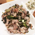 RINクック's cooksnap of when they made 簡単！きゅうりとオクラと豚肉の梅しそ炒め.