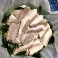 にゃこにゃこにゃんこ's cooksnap of when they made 鯛とわかめの酒蒸し.