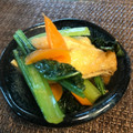 マールマル's cooksnap of when they made 簡単！シンプル小松菜と油揚げのごま油炒め.