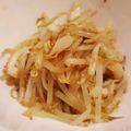 ＊amor＊'s cooksnap of when they made レンジで節約おかず！もやしのめんつゆ和え.