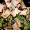 hihi☆405's cooksnap of when they made キャベツと厚揚げのひき肉炒め.