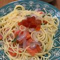 IMKI's cooksnap of when they made おはしで食べる和風冷製パスタ.