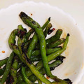 なめこおろし's cooksnap of when they made 大和野菜＊ひもとうがらしのピリ辛炒め.