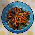 紅茶とチーズケーキ's cooksnap of when they made ピーマンとちくわの塩昆布きんぴら.