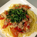 めろんぱン's cooksnap of when they made 簡単☆さばとトマトの冷製パスタ.