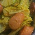 まーやん☆☆'s cooksnap of when they made スパイシー★ウインナーと白菜のカレー炒め.