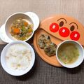 sAix59's cooksnap of when they made 離乳食白菜と豚肉の中華風あんかけ.