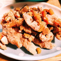 kuropino's cooksnap of when they made 五目ごはんの素で豚生姜焼き.