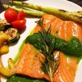 いりーな＠milk's cooksnap of when they made 40℃ 低温調理 サーモン コンフィ.