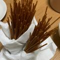 たぬぴん's cooksnap of when they made 簡単おつまみ＊やみつきカリカリパスタ.