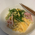 ユゥゆぅ's cooksnap of when they made 焼きそば麺で、タレも速攻の冷やし中華♪.