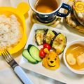 ryumi58's cooksnap of when they made キャラ弁☆かぼちゃでプーさん♡.