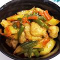よかてん's cooksnap of when they made 鶏胸肉と新じゃがの甘辛オイスター炒め.