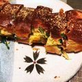 朔蔵Kitchen's cooksnap of when they made ベーコンとほうれん草のHM☆ケークサレ.