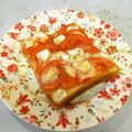 龍青空ママ's cooksnap of when they made トマト＆カマンベールチーズ☆トースト.