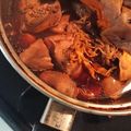 たべるべ's cooksnap of when they made 副菜お弁当おつまみに。鶏レバーの南蛮酢煮.