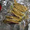 みー３２'s cooksnap of when they made みょうがのマスタードマヨ焼き.