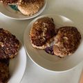 0720まま's cooksnap of when they made 豚ひき肉で作る節約ハンバーグ！.