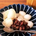 つきっぴー's cooksnap of when they made 超簡単☆白玉あんこ抹茶アイスのせ♬.