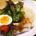 にーたみさきing's cooksnap of when they made 炊飯器で！生姜香る♪簡単カオマンガイ.
