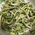 petokko's cooksnap of when they made みょうがときゅうりのナムル.