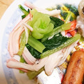 hitomi♪＊'s cooksnap of when they made 小松菜の簡単和え物.