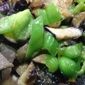 鍋子ちゃん's cooksnap of when they made ナスとピーマンの甘味噌炒め(オクラ).