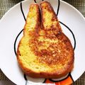 yuyayazu's cooksnap of when they made シンプルフレンチトースト☆.