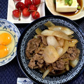 たぁープ〜's cooksnap of when they made 簡単♡タマネギ入りすき焼き.
