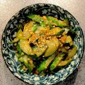 LePelre's cooksnap of when they made キュウリのきんぴら.