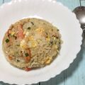 おはなすき's cooksnap of when they made カニ缶買ったらカニチャーハン♪.